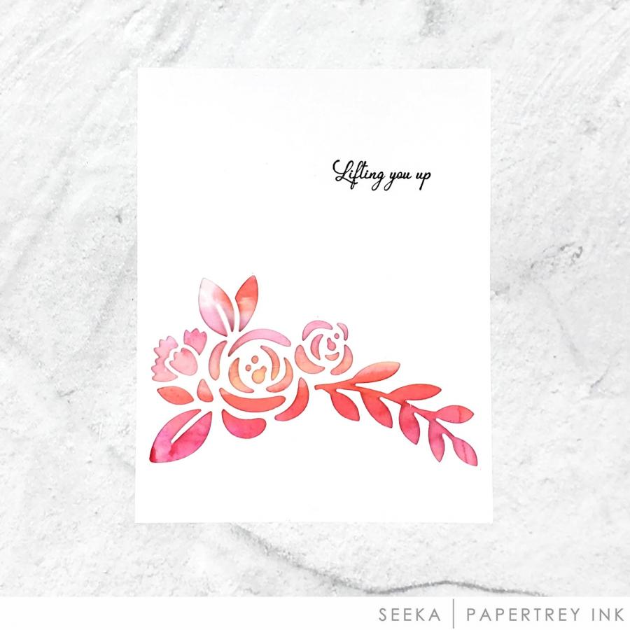 Papertrey Ink Praying for You Sentiments Clear Stamps 1620 simple