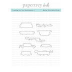 Papertrey Ink Praying for You Sentiments II Clear Stamp and Die Set image 2