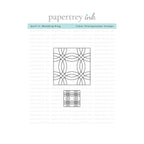 Papertrey Ink Quilt It Wedding Ring Clear Stamp and Die Set product image 1