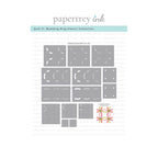 Papertrey Ink Quilt It Wedding Ring Stencils -0112