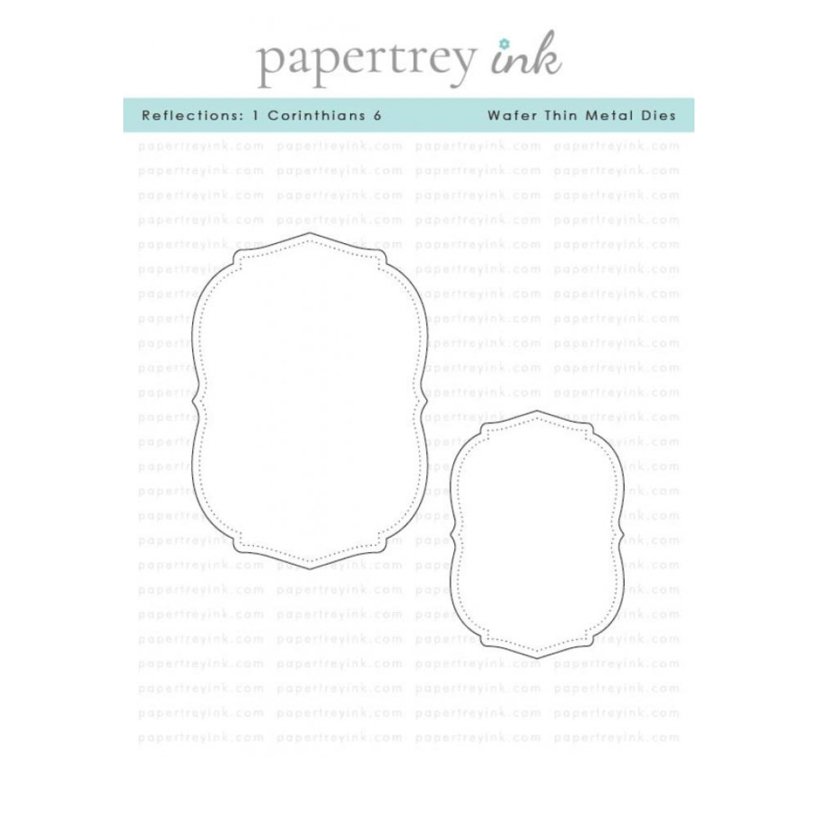 Papertrey Ink Reflections 1 Corinthians 6 Clear Stamp and Die Set image 2