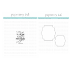 Papertrey Ink Reflections 2 Corinthians Clear Stamp and Die Set