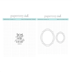 Papertrey Ink Reflections Exodus 14 Clear Stamp and Die Set