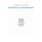 Papertrey Ink Reflections Exodus 14 Clear Stamp and Die Set image 1