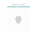 Papertrey Ink Reflections Hebrews 11 Clear Stamp 1691