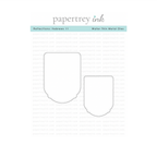 Papertrey Ink  Reflections Hebrews 11 Dies pti-1060