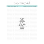 Papertrey Ink Reflections Isaiah 40 Clear Stamp and Die Set image 1