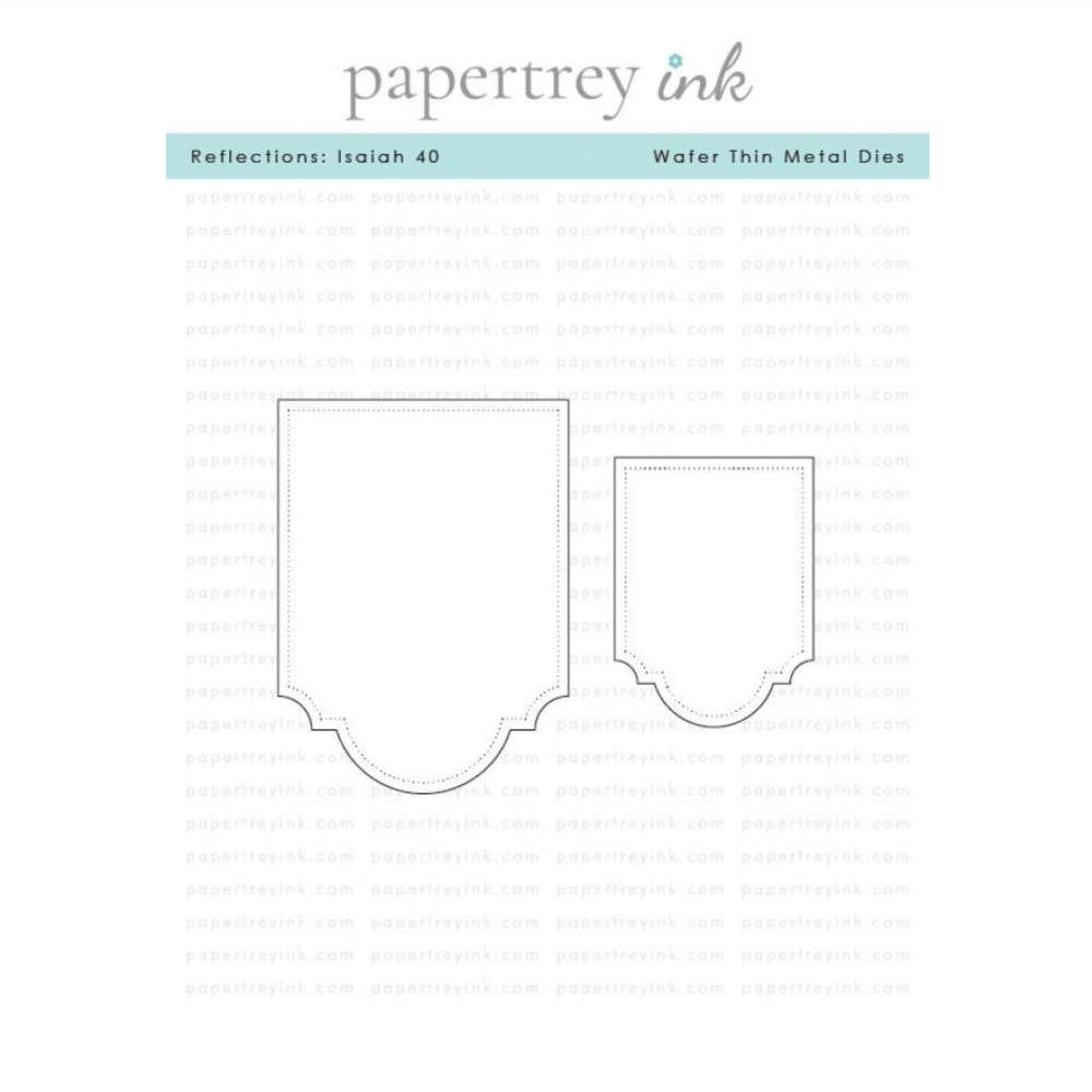 Papertrey Ink Reflections Isaiah 40 Dies pti-1034
