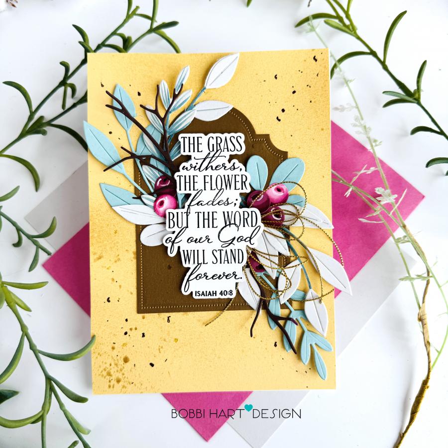 Papertrey Ink Reflections Isaiah 40 Dies pti-1034 berries