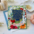 Papertrey Ink Reflections John 14 Dies pti-1134 greenery card