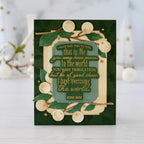 Papertrey Ink Reflections John 16 Clear Stamp and Die Set green