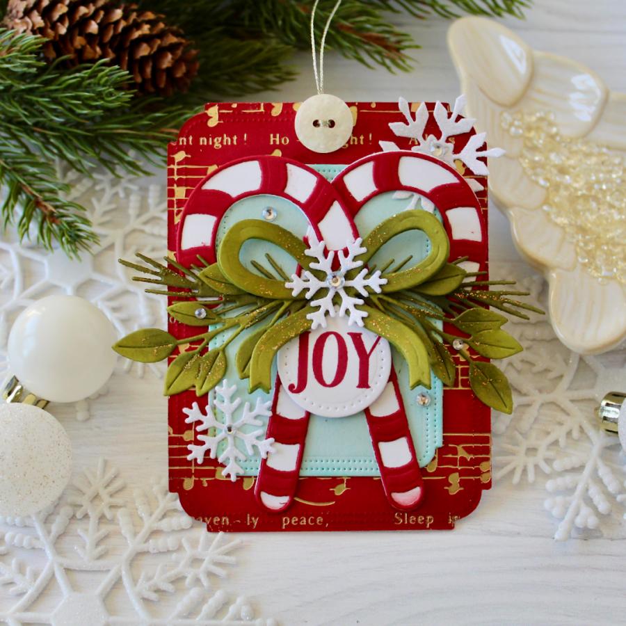 Papertrey Ink Reflections John 16 Dies pti-1021 candy canes