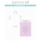 Papertrey Ink Reflections John 3 Die pti-0916