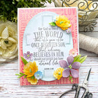 Papertrey Ink Reflections John 3 Die pti-0916 peach