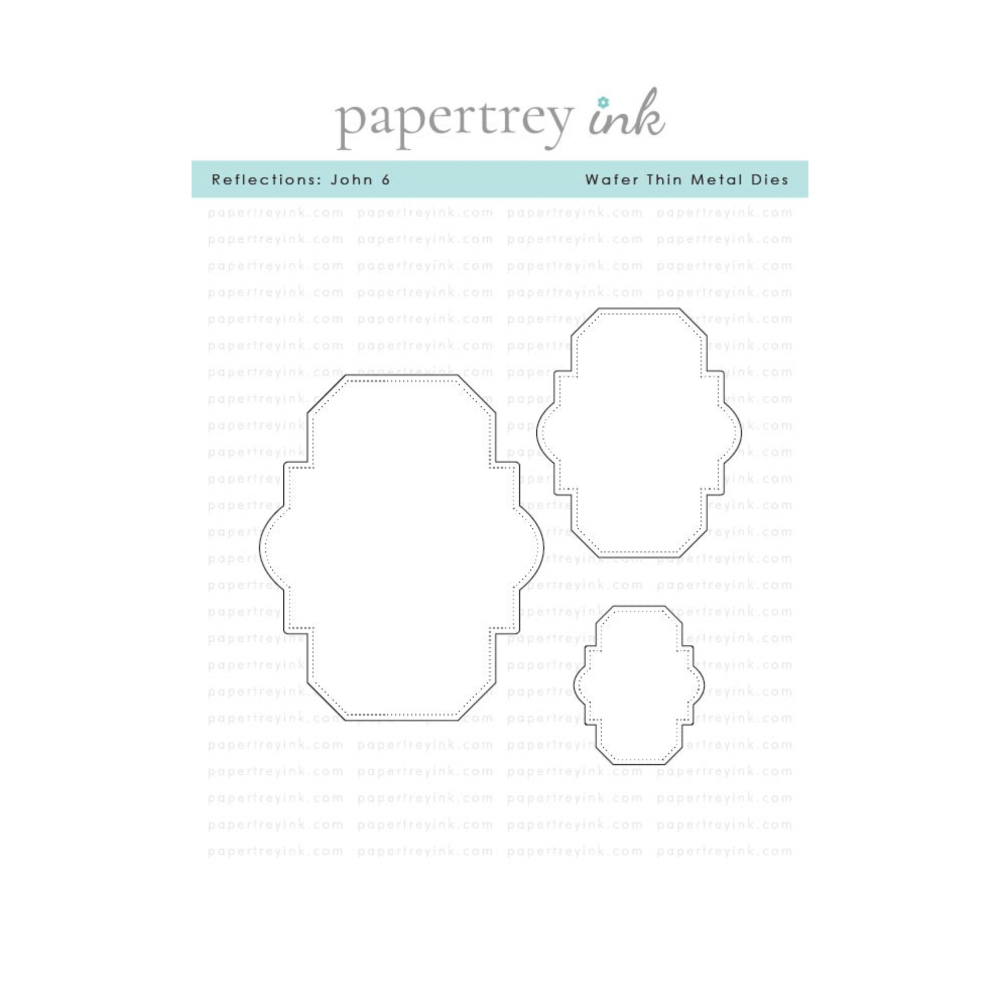 Papertrey Ink Reflections John 6 Clear Stamp and Die Set image 2