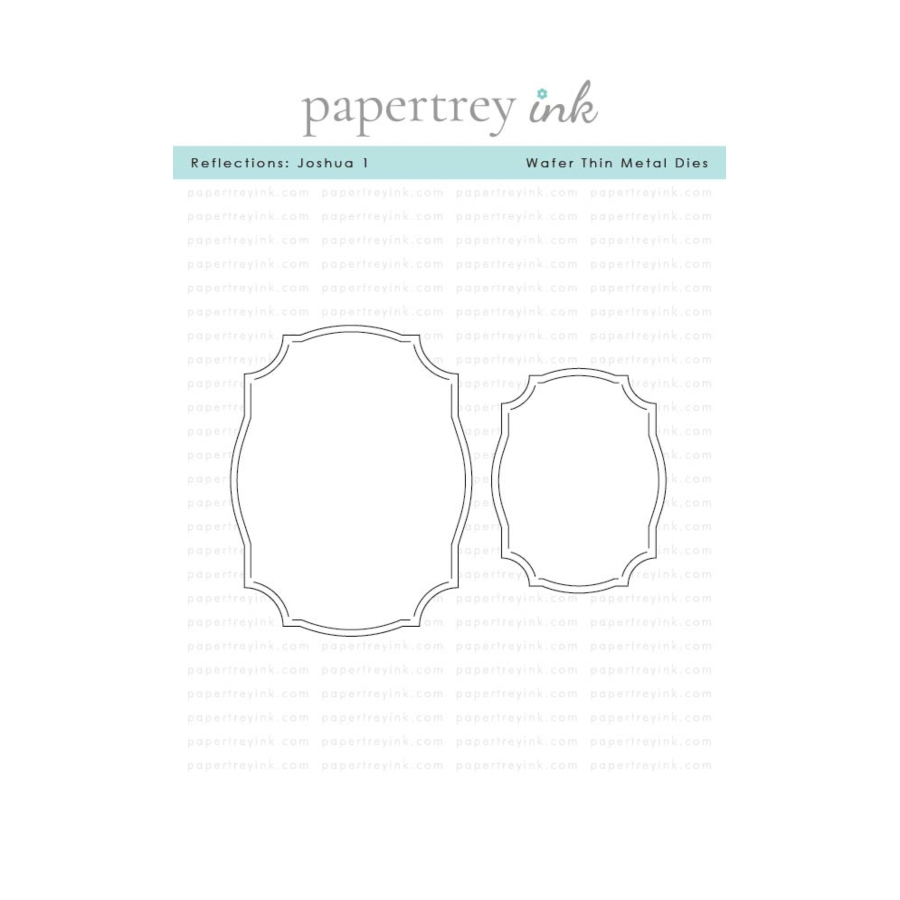 Papertrey Ink Reflections Joshua 1 Dies pti-1050