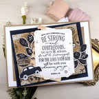 Papertrey Ink Reflections Joshua 1 Dies pti-1050 black