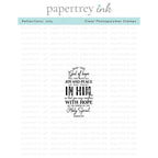 Papertrey Ink Reflections July Clear Stamp 1595