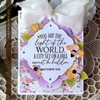 Papertrey Ink Reflections Matthew 5 Dies pti-0942 purple