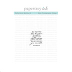 Papertrey Ink Reflections Matthew 6 Clear Stamp 1721