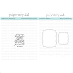 Papertrey Ink Reflections Matthew 6 Clear Stamp and Die Set