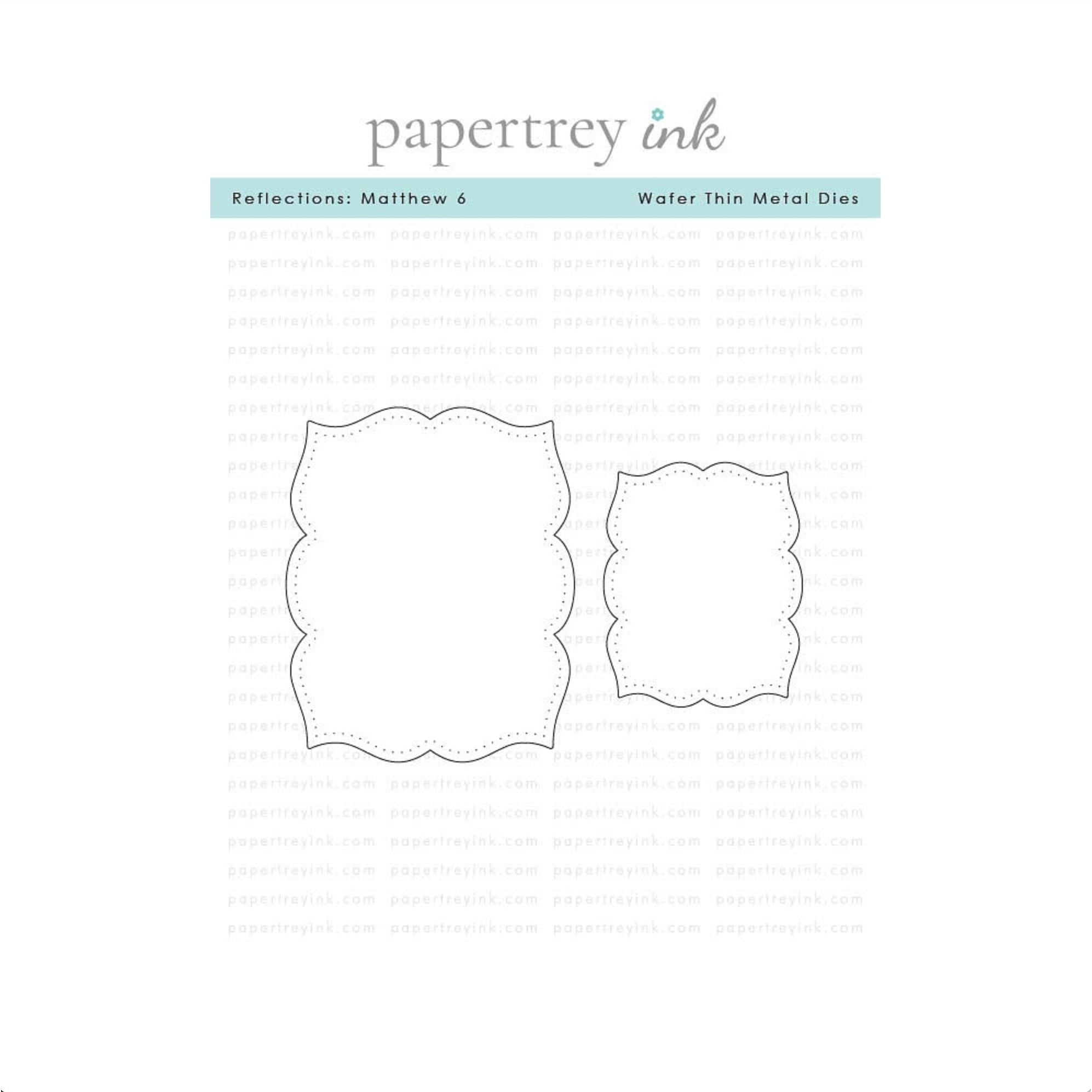 Papertrey Ink Reflections Matthew 6 Clear Stamp and Die Set product image 2