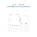 Papertrey Ink Reflections Matthew 6 Dies pti-1122