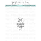 Papertrey Ink Reflections Numbers 6 Clear Stamp and Die Set product image 