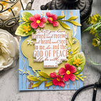 Papertrey Ink Reflections Philippians 4 Clear Stamp 1656 flowers