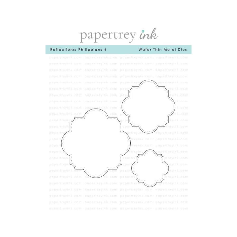 Papertrey Ink Reflections Philippians 4 Clear Stamp and Die Set product image 2