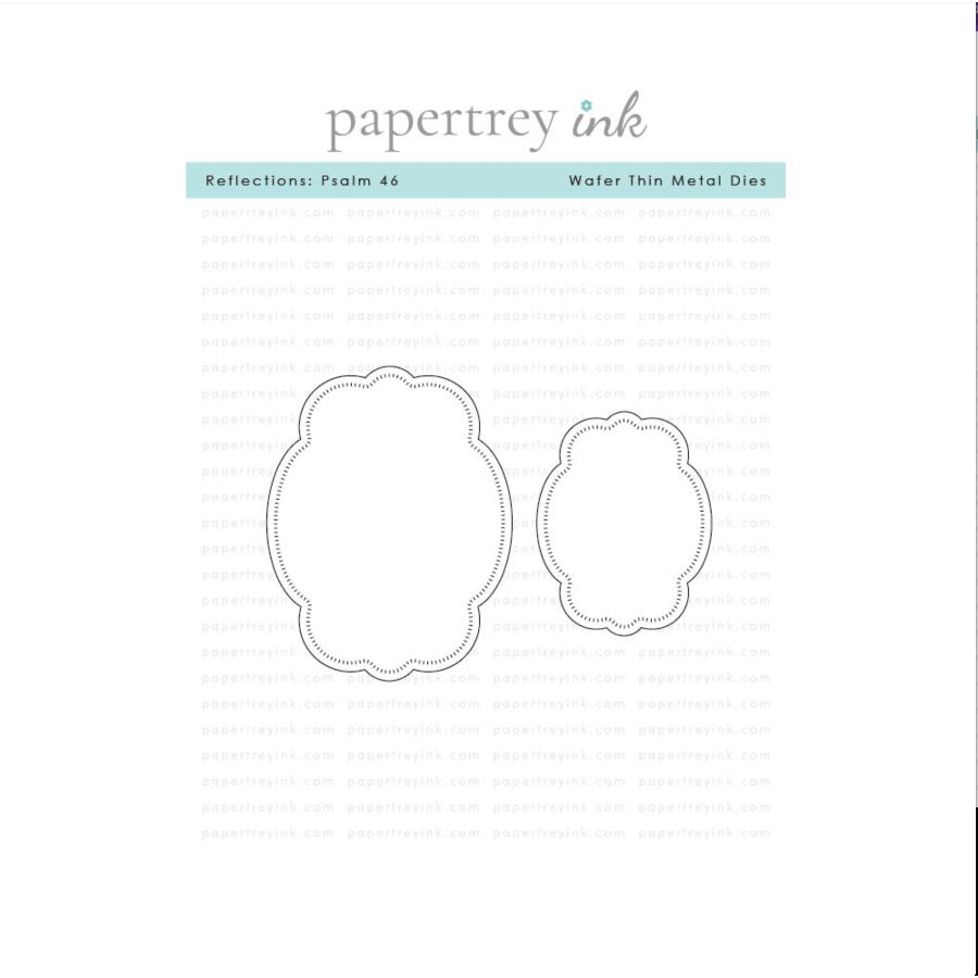 Papertrey Ink Reflections Psalm 46 Clear Stamp and Die Set product image 2