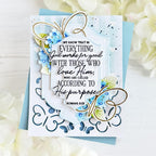 Papertrey Ink Reflections Romans 8 Clear Stamp 1651 butterflies