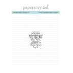 Papertrey Ink Reflections Romans 8 Clear Stamp and Die Set product image 1