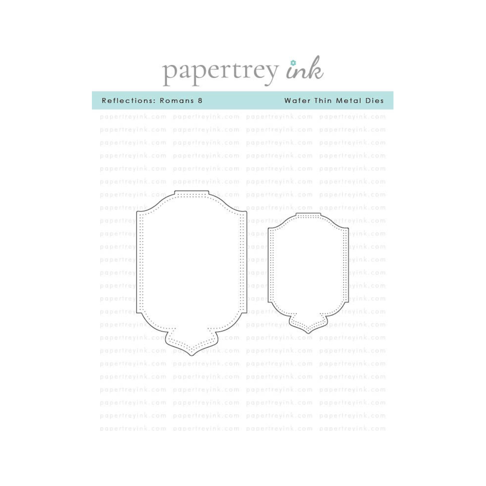 Papertrey Ink Reflections Romans 8 Outline Die pti-0961