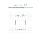 Papertrey Ink Rooted In Love Press Plate and Frame Die Set ptif-0053