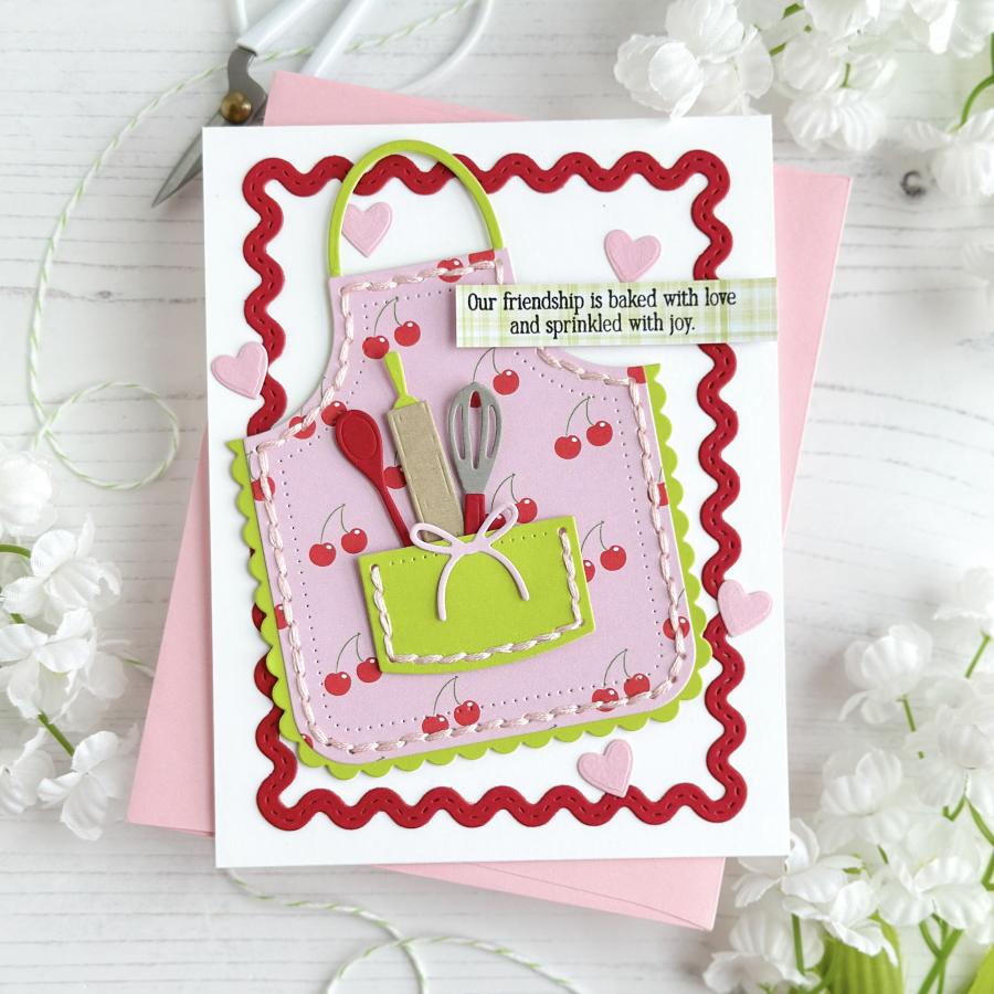 Papertrey Ink Seasoned with Love Sentiments Clear Stamps 1633 friendship