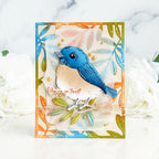 Papertrey Ink So Tweet Clear Stamp and Die Set blue