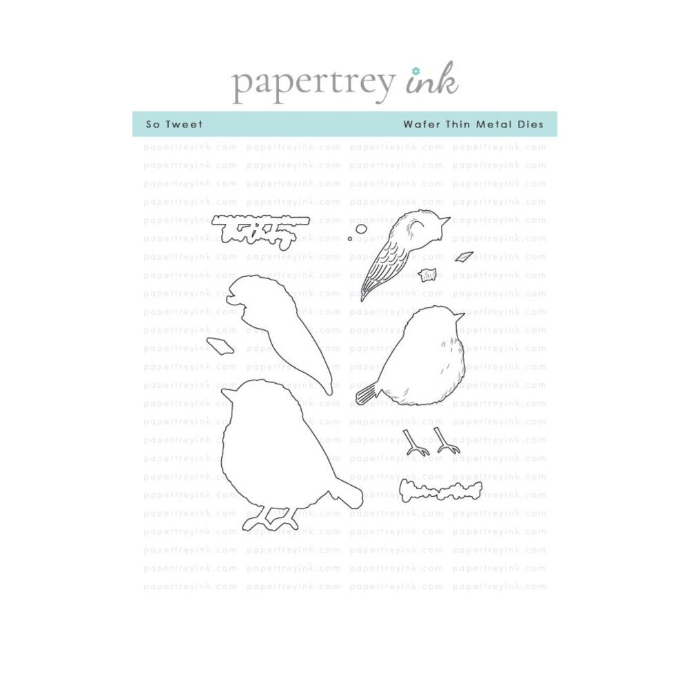 Papertrey Ink So Tweet Dies pti-0981