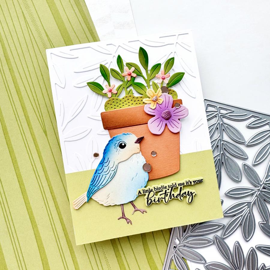 Papertrey Ink So Tweet Dies pti-0981 birthday
