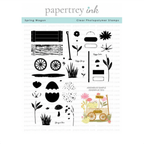 Papertrey Ink Spring Wagon Clear Stamps 1693