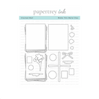 Papertrey Ink Stacked Mail Dies pti-1105