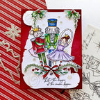 Papertrey Ink Storybook Scroll Dies pti-1008 dance