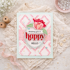 Papertrey Ink Such a Treasure Clear Stamps 1689 happy hello