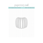 Papertrey Ink Tall Pumpkin Slices Stitched Dies pti-0992