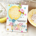 Papertrey Ink The Bigs Birthday Style Clear Stamps 1624 balloon
