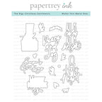 Papertrey Ink The Bigs Christmas Sentiments Dies pti-0861