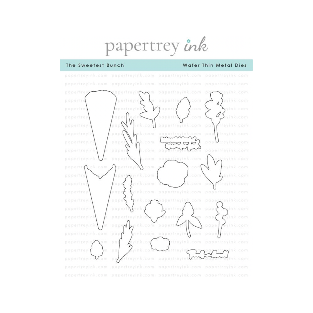 Papertrey Ink The Sweetest Bunch Clear Stamp and Die Set product image 2