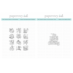 Papertrey Ink The Twelve Days of Christmas Clear Stamp and Title Die Set