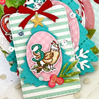 Papertrey Ink The Twelve Days of Christmas Clear Stamps 1665 french hen