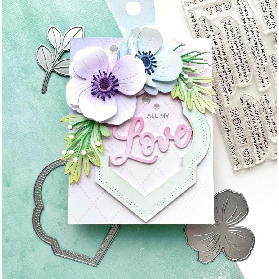 Papertrey Ink This Is Big Sentiments Love Clear Stamps 1636 love